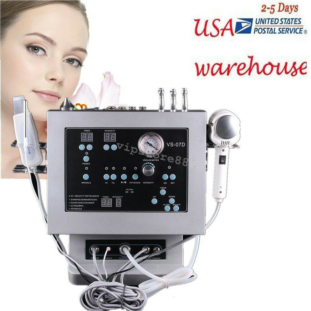 4 in 1 Diamond Microdermabrasion Ultrasound Professional Beauty Machine DIAGNOSTIC ULTRASOUND MACHINES FOR SALE