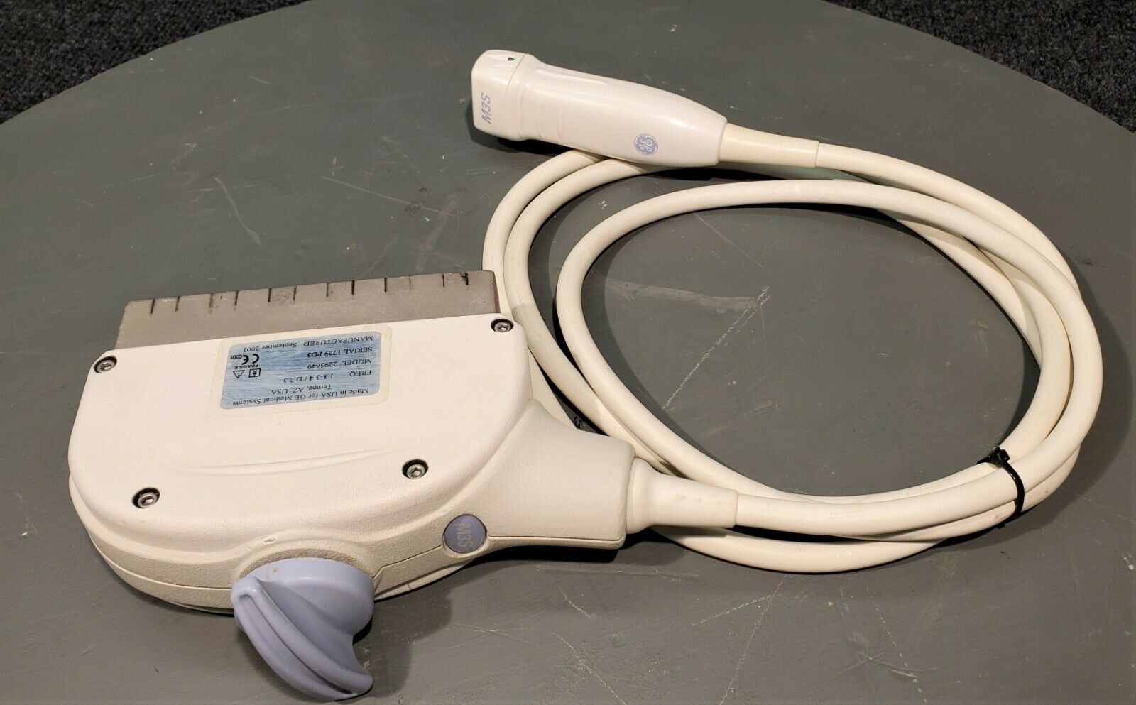 GE M3S ULTRASOUND PROBE MODEL 2295649 DIAGNOSTIC ULTRASOUND MACHINES FOR SALE