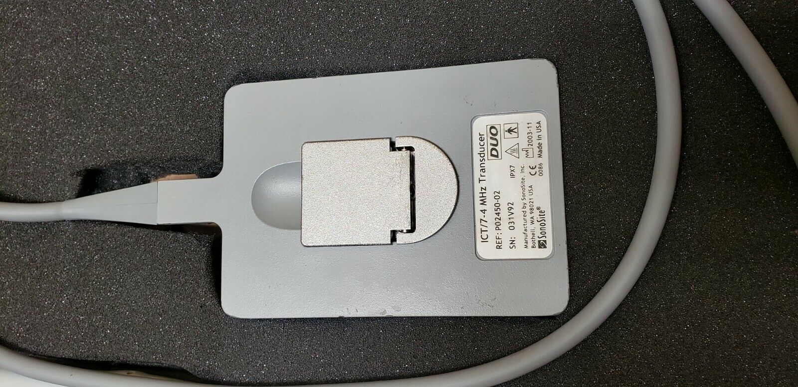 SonoSite ICT/7-4 MHZ Vaginal Ultrasound Transducer Probe Made in USA DIAGNOSTIC ULTRASOUND MACHINES FOR SALE