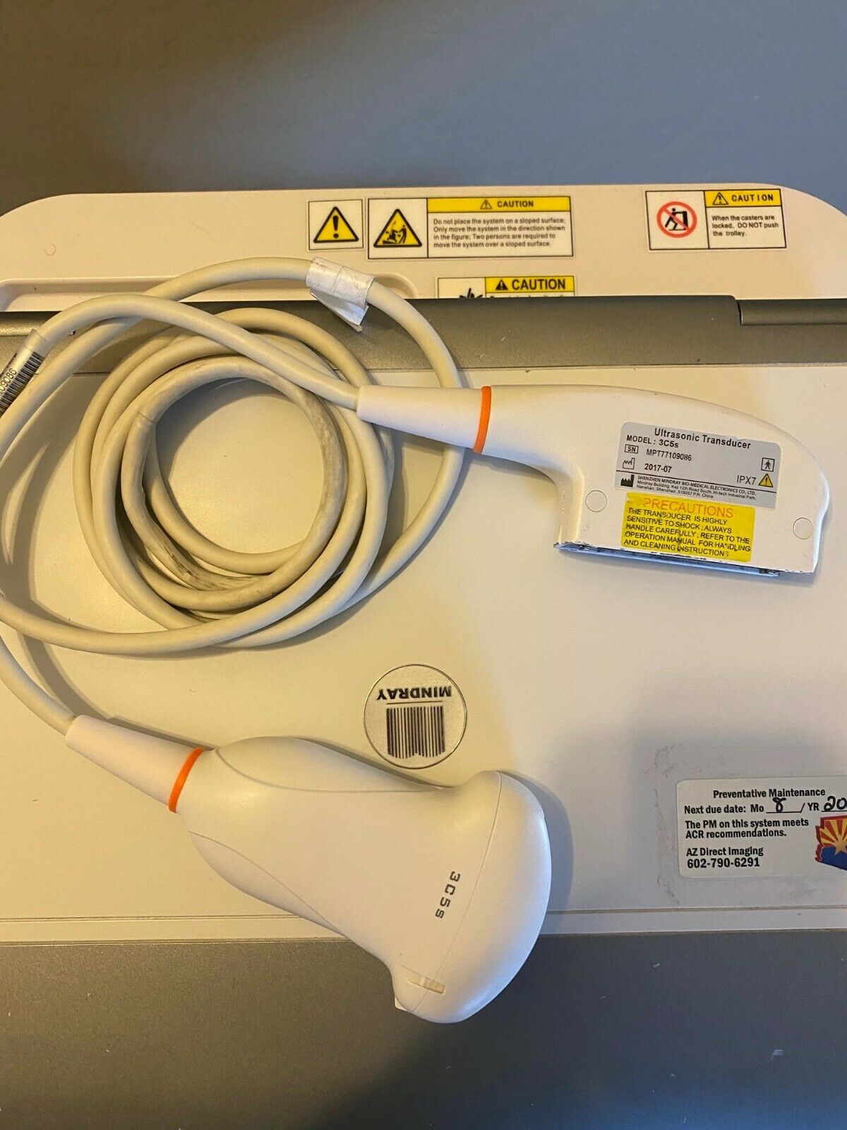 Mindray M5 Ultrasound- Refurbished with 2 Probes and Cart DIAGNOSTIC ULTRASOUND MACHINES FOR SALE
