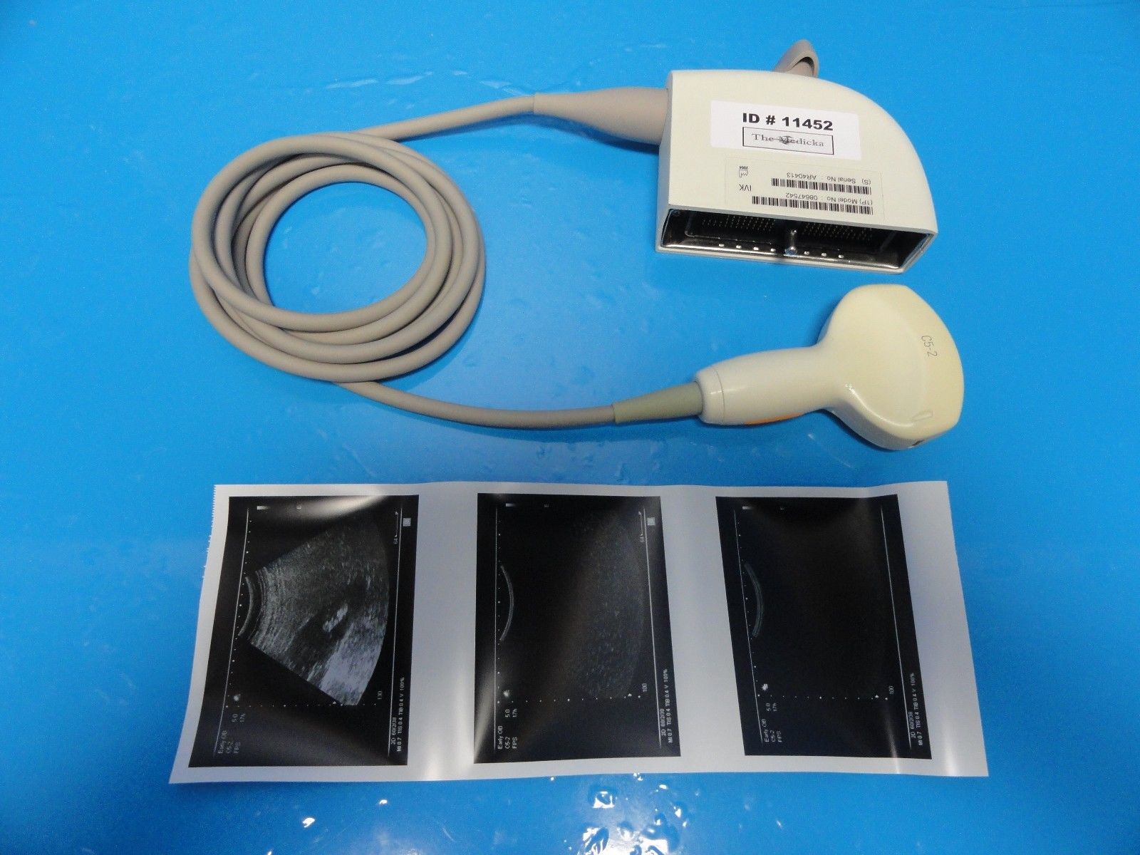 2004 Siemens C5-2 Convex Array Ultrasound Transducer for Sonoline G20 (11452) DIAGNOSTIC ULTRASOUND MACHINES FOR SALE