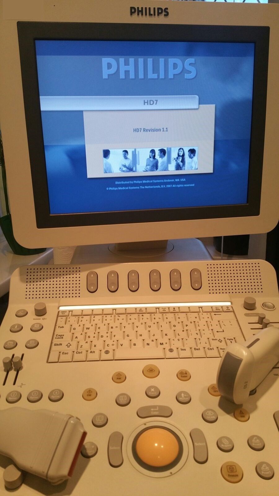 ultrasound screen