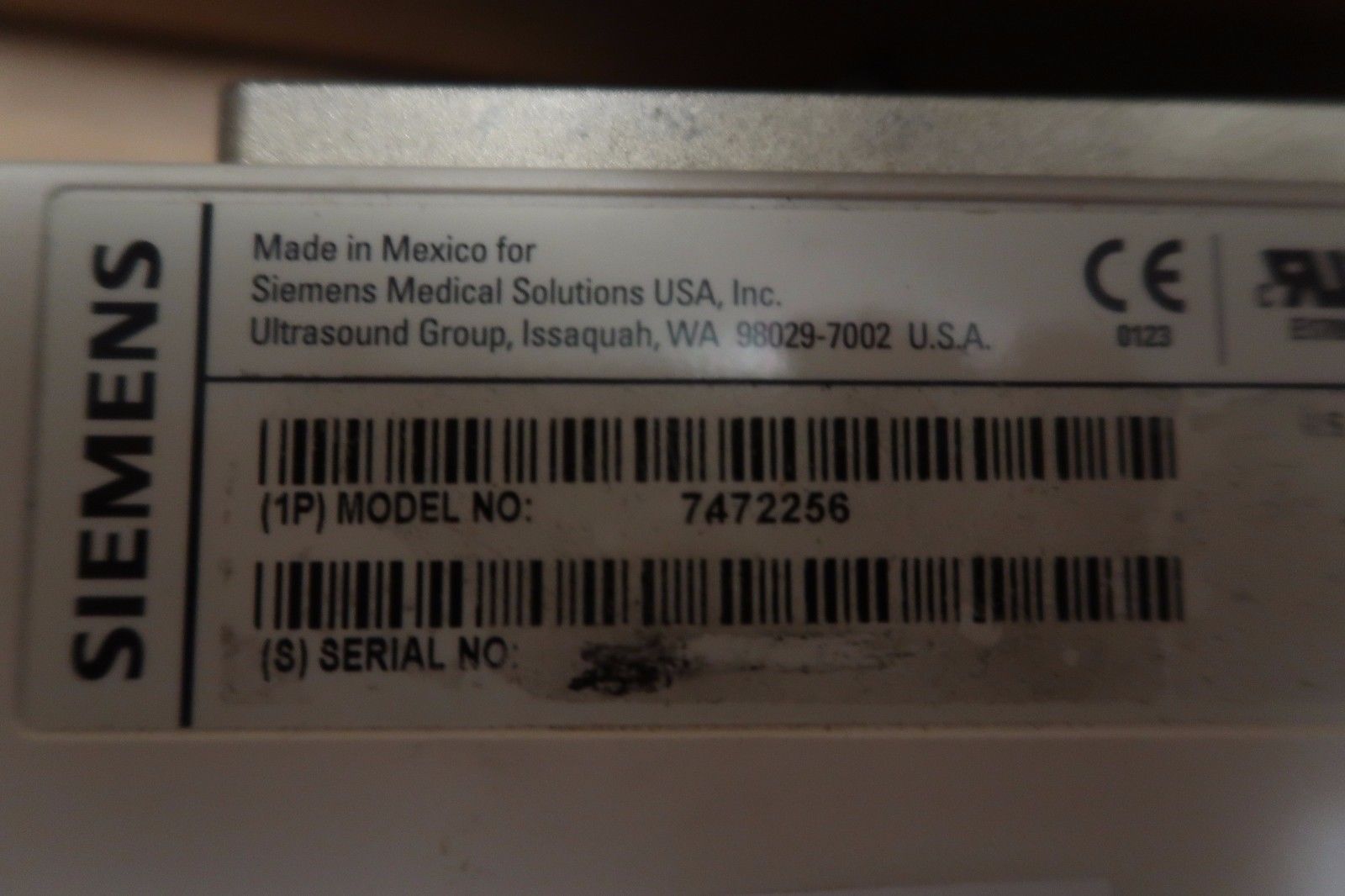 Siemens CH4-1 Curved Abdominal Ultrasound Probe DIAGNOSTIC ULTRASOUND MACHINES FOR SALE