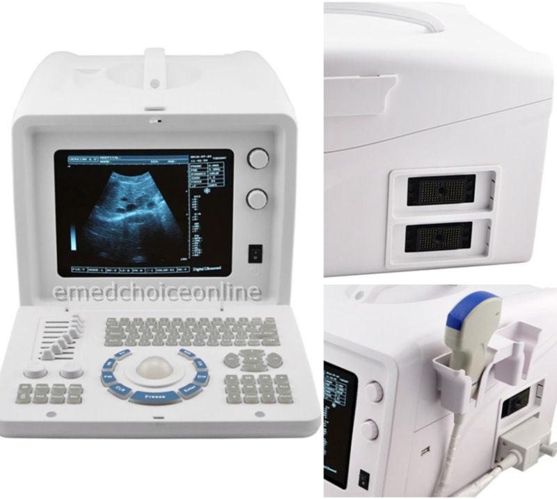 Full Digital Portable Ultrasound Scanner Machine + Linear Probe + 3D Software CE DIAGNOSTIC ULTRASOUND MACHINES FOR SALE
