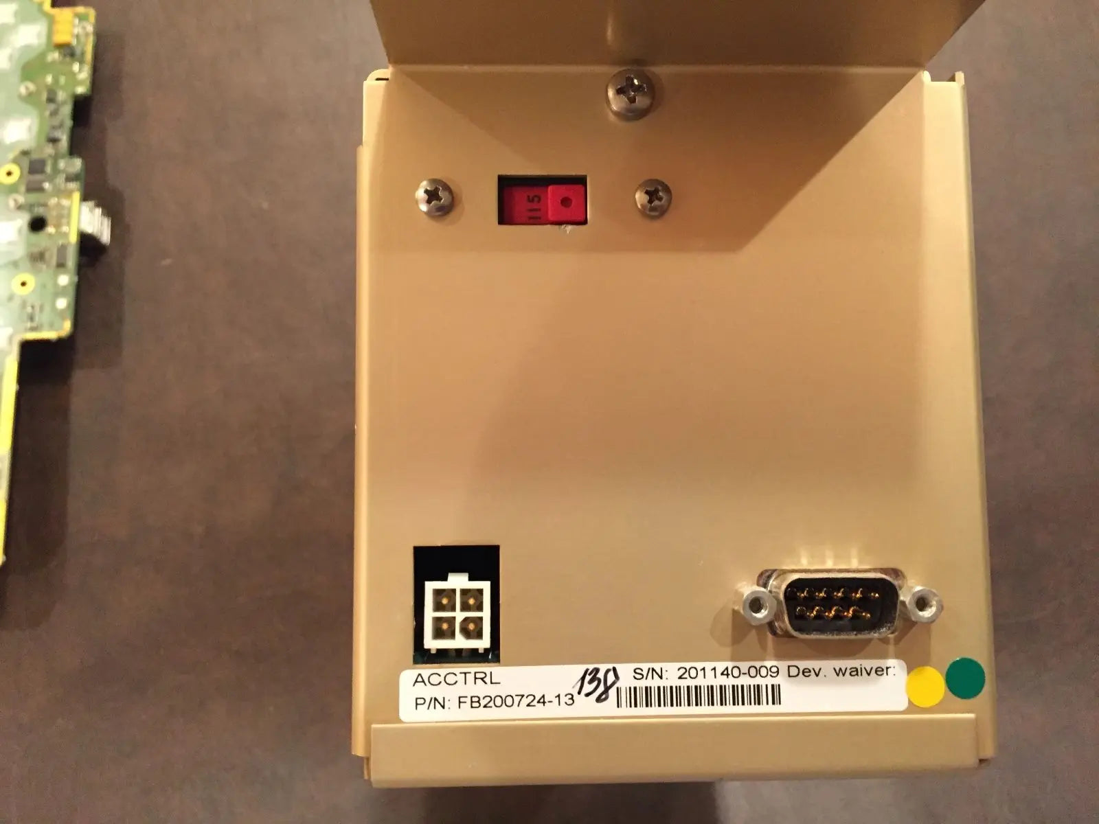 GE FB200724-13 Ultrasound AC Power Supply Control Assembly 2399515 DIAGNOSTIC ULTRASOUND MACHINES FOR SALE