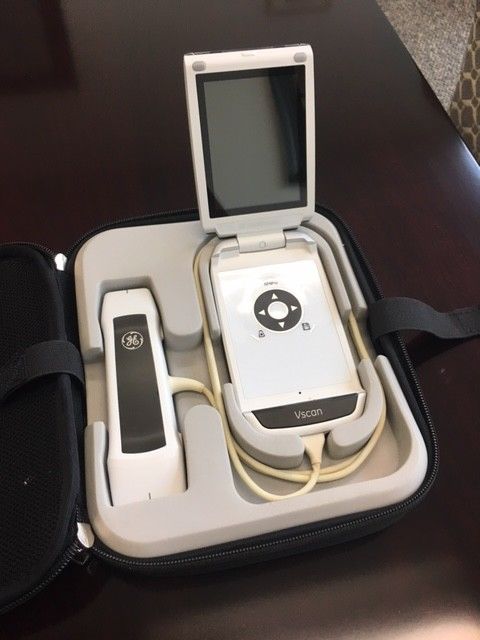 GE VSCAN Dual Head Portable Ultrasound System DIAGNOSTIC ULTRASOUND MACHINES FOR SALE