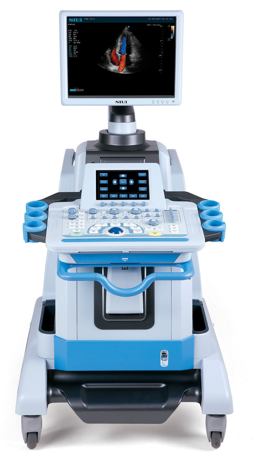 SIUI Apogee 3800 Omni Cardiac Ultrasound with two probes DIAGNOSTIC ULTRASOUND MACHINES FOR SALE