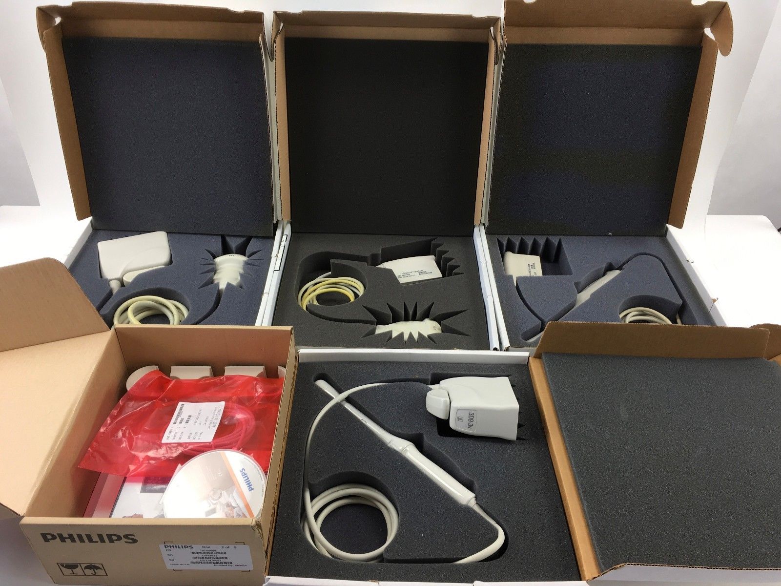 a couple of boxes that have some probes in them