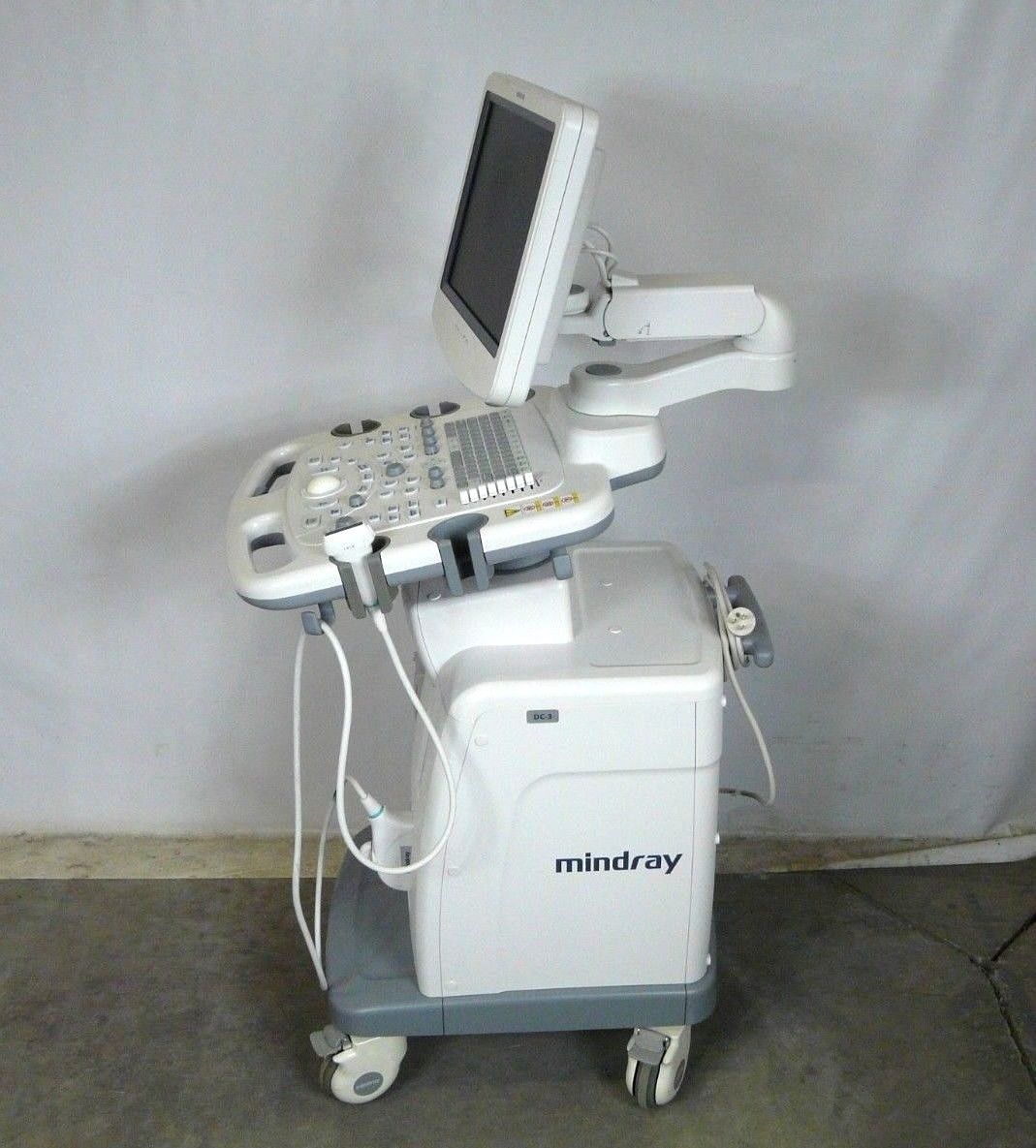 Mindray DC-3 Ultrasound Machine w/ 10L4 Transducer & Sony UP897MD Printer DIAGNOSTIC ULTRASOUND MACHINES FOR SALE