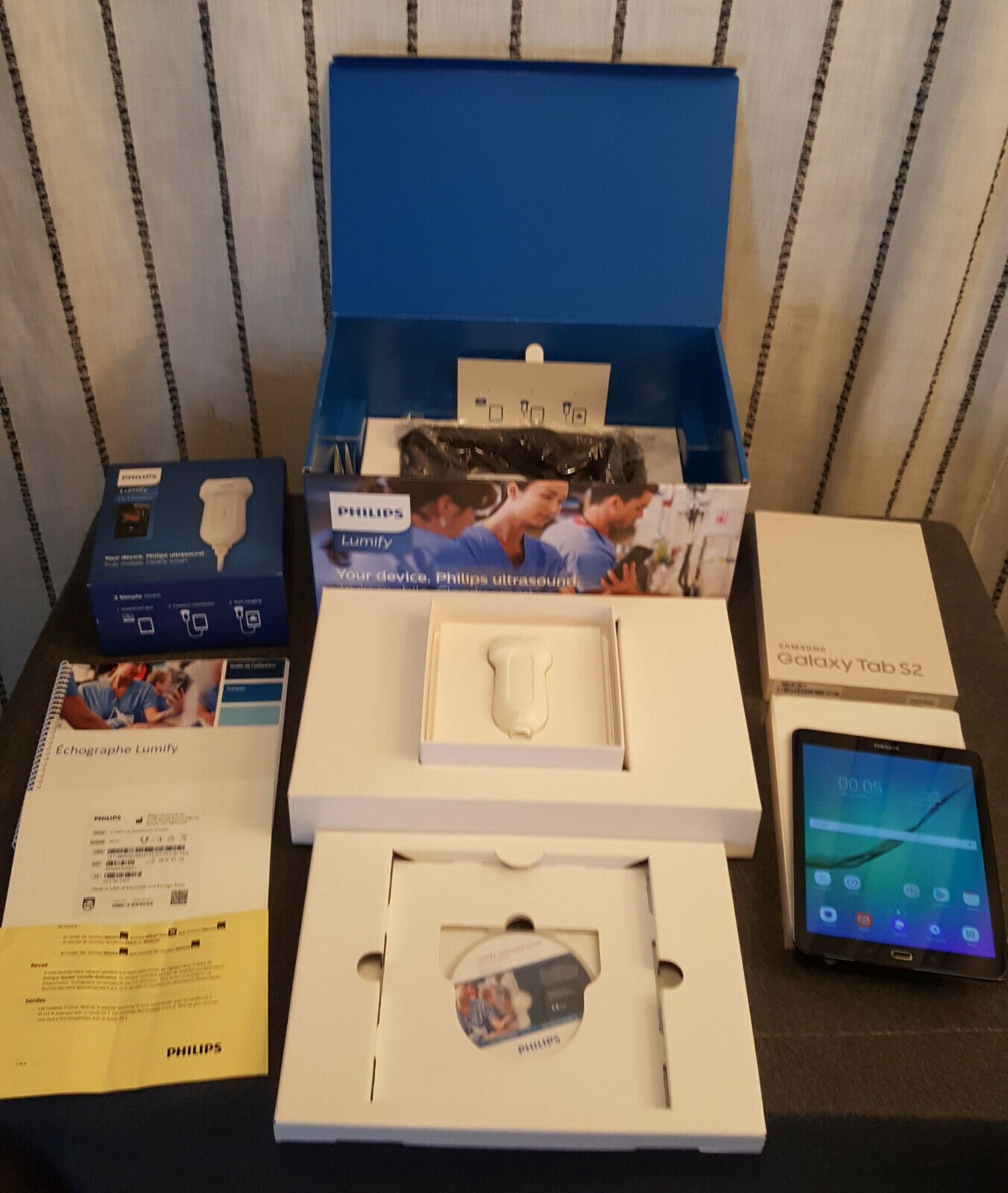 PHILIPS LUMIFY ULTRASOUND SYSTEM Transducer L12-4 with tablet origin DIAGNOSTIC ULTRASOUND MACHINES FOR SALE