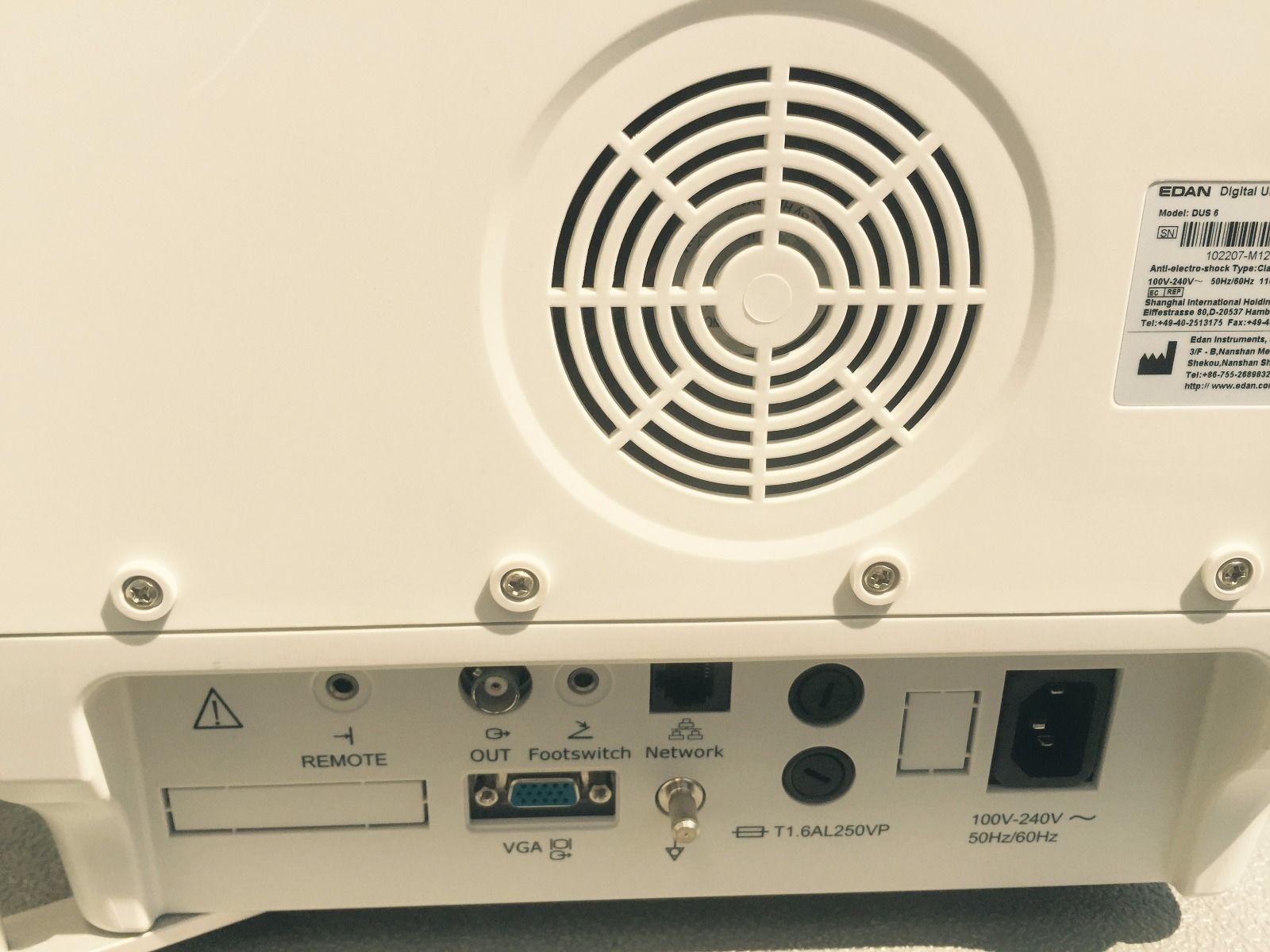 Edan Digital Diagnostic Ultrasound Model DUS-6 DIAGNOSTIC ULTRASOUND MACHINES FOR SALE