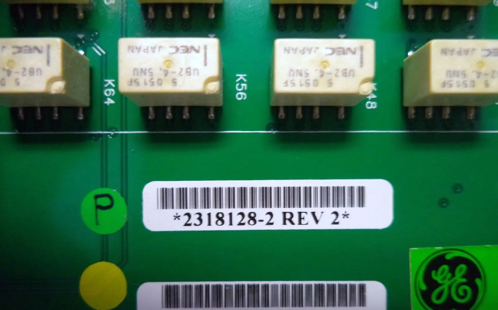GE Logiq 3 Ultrasound Connector Board (PN: 2318128-2) DIAGNOSTIC ULTRASOUND MACHINES FOR SALE