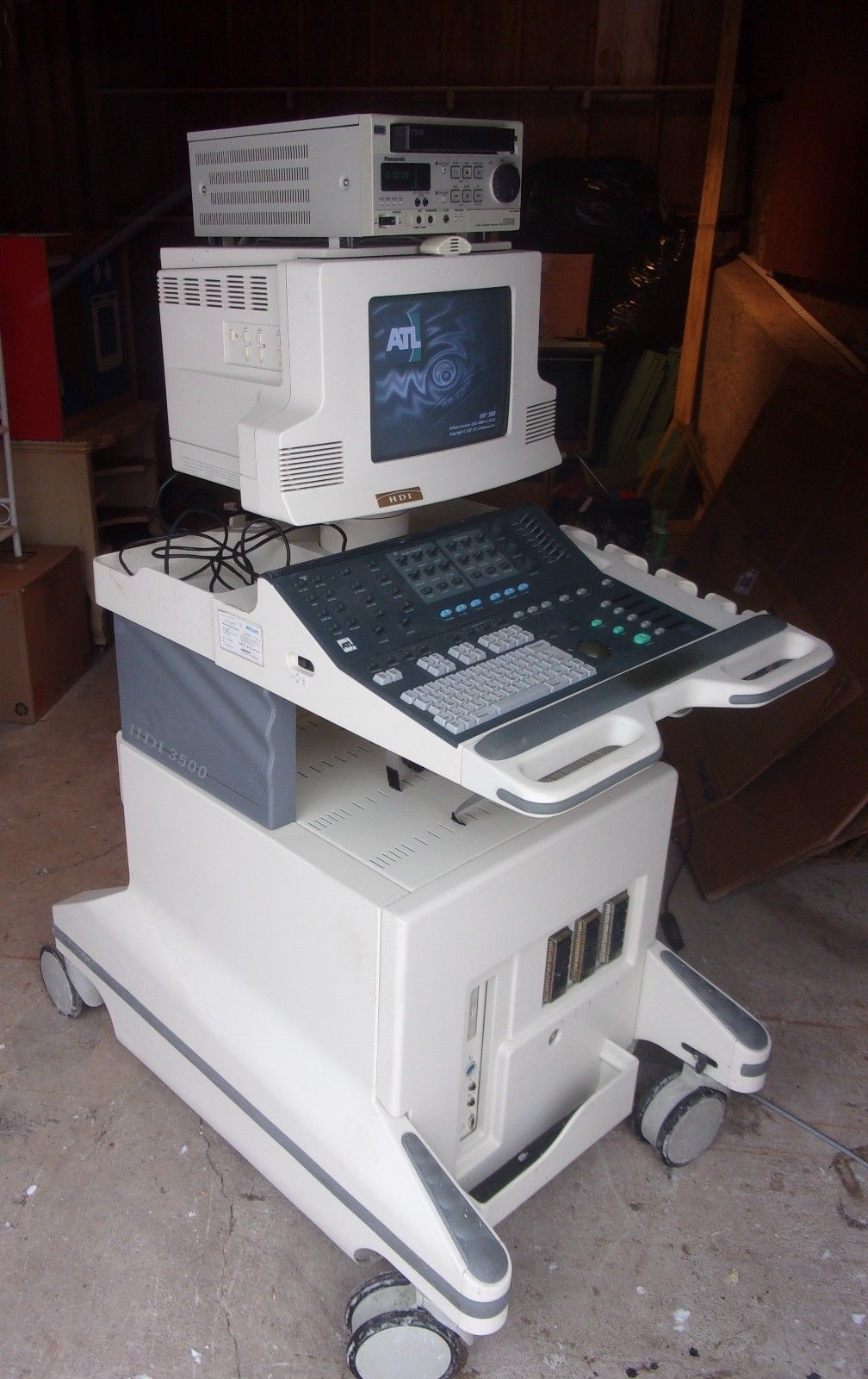 HDI-3500 ATL Diagnostic Ultrasound System with 2 Probes C5-2 & C8-4 DIAGNOSTIC ULTRASOUND MACHINES FOR SALE