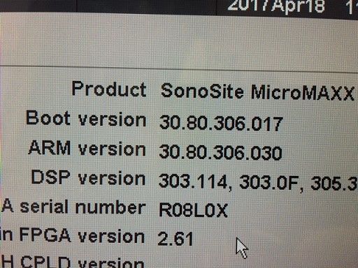Sonosite Micromaxx portable ultrasound with SonoSite ICT/8-5 MHz (Refurbished ) DIAGNOSTIC ULTRASOUND MACHINES FOR SALE