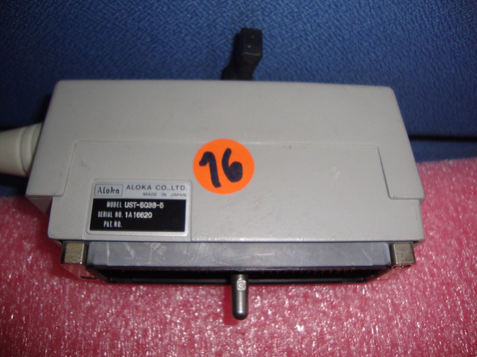 ALOKA UST-5038-5 Ultrasound Probe 5 MHz DIAGNOSTIC ULTRASOUND MACHINES FOR SALE