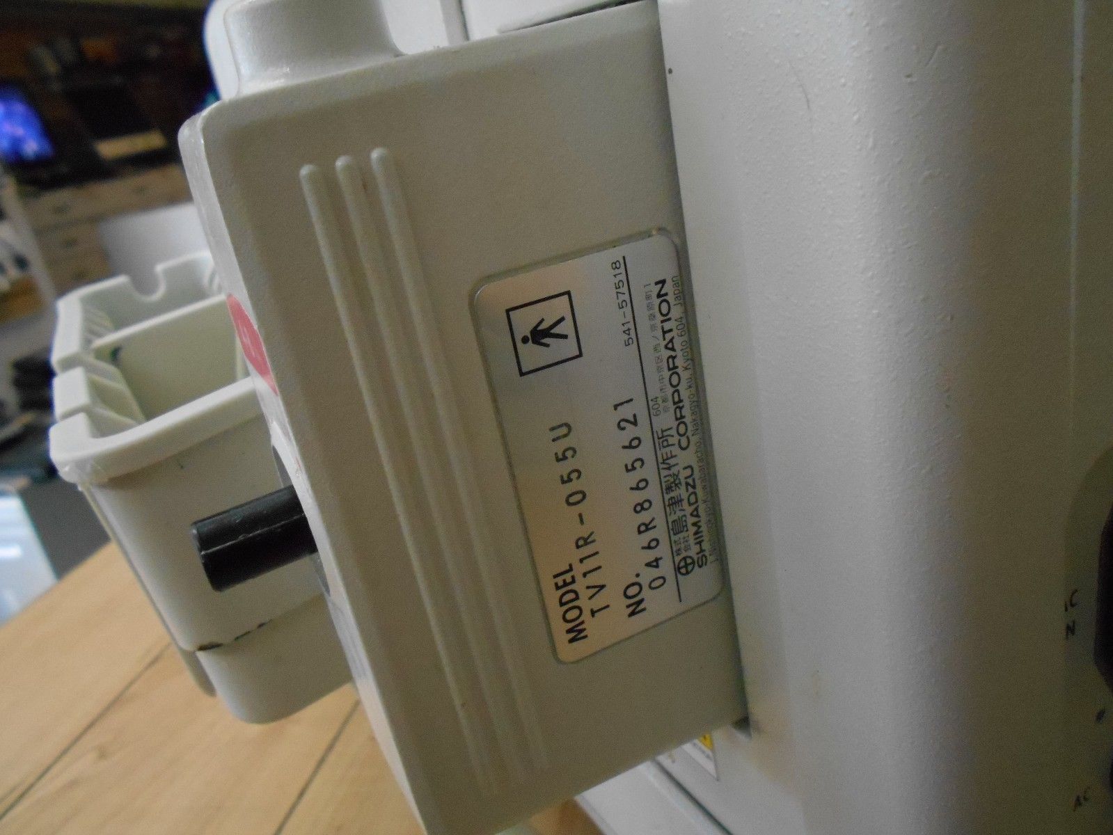 SHIMADZU SDU-350 XL Ultrasound With 2 Probes - Damaged - Turned On* DIAGNOSTIC ULTRASOUND MACHINES FOR SALE