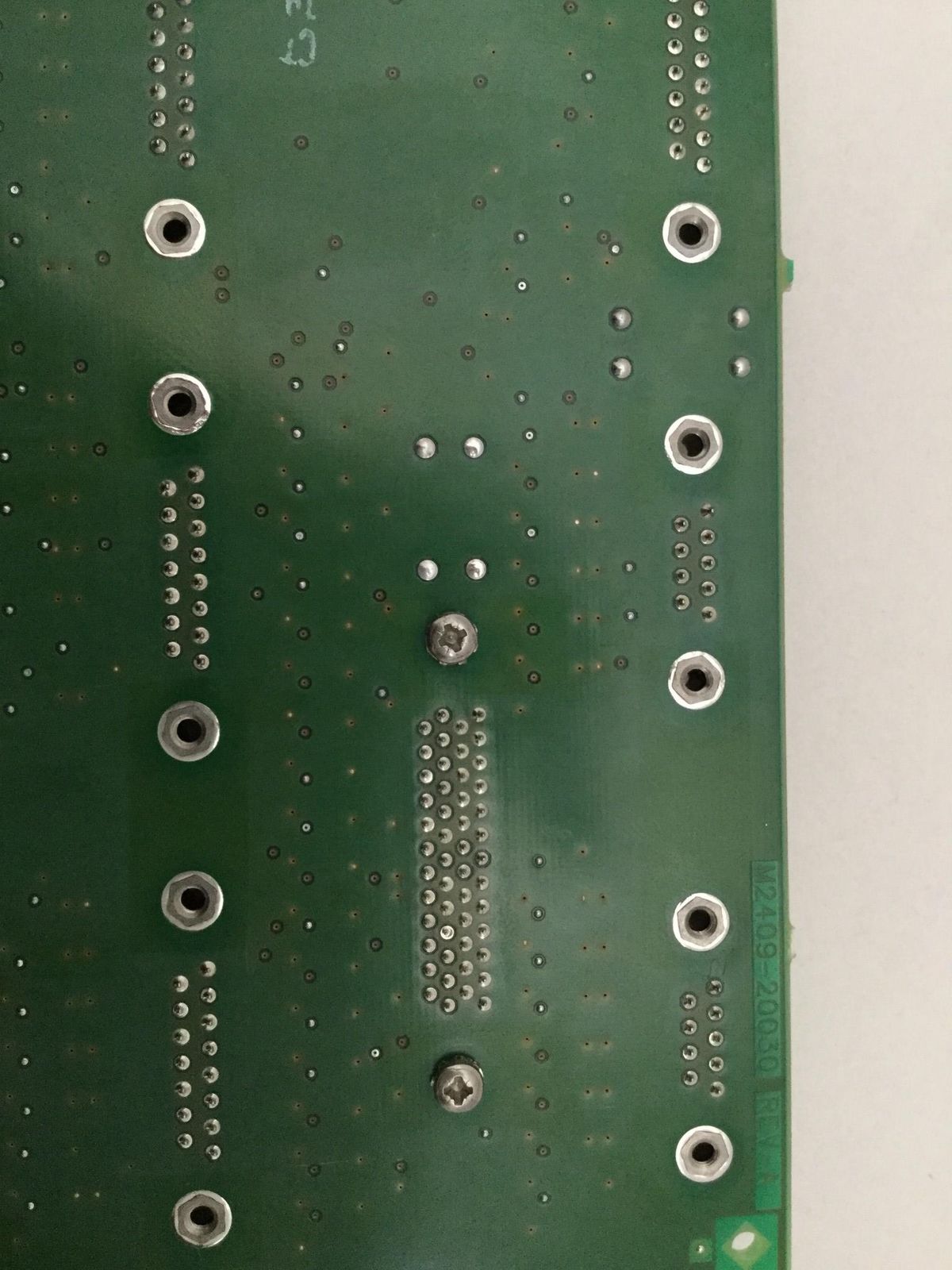 a close up of a piece of electronic equipment