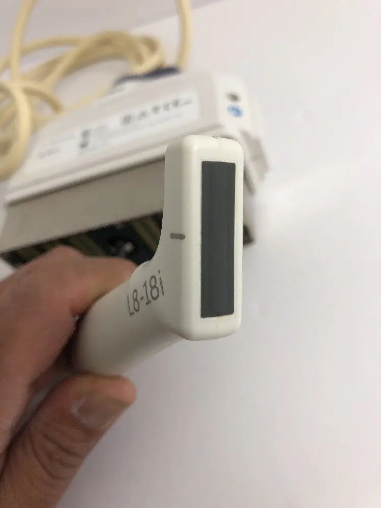 GE L8-18i-D Ultrasound Probe Transducer DOM March 2012 Demo Unit For Logiq E9 DIAGNOSTIC ULTRASOUND MACHINES FOR SALE