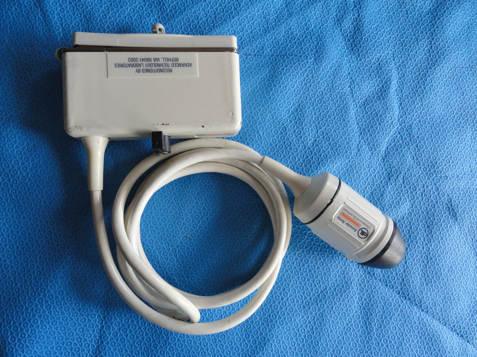 ATL 3.5 MHz 20.4mm Dia Annular Array Ultrasound Probe / 400-0188-01 (3866) DIAGNOSTIC ULTRASOUND MACHINES FOR SALE