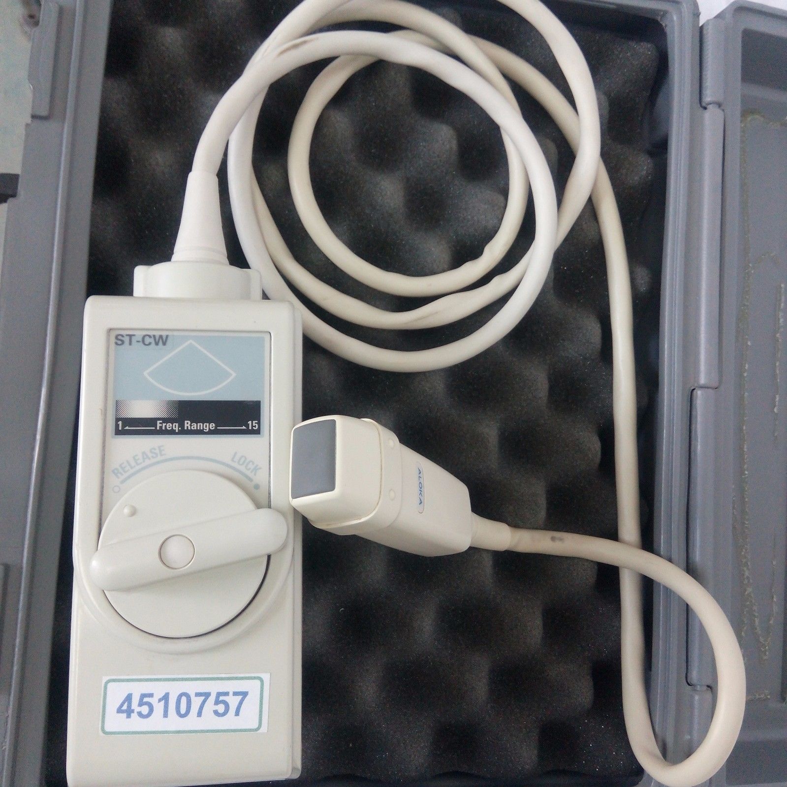 Aloka UST-5297 Ultrasound Transducer DIAGNOSTIC ULTRASOUND MACHINES FOR SALE