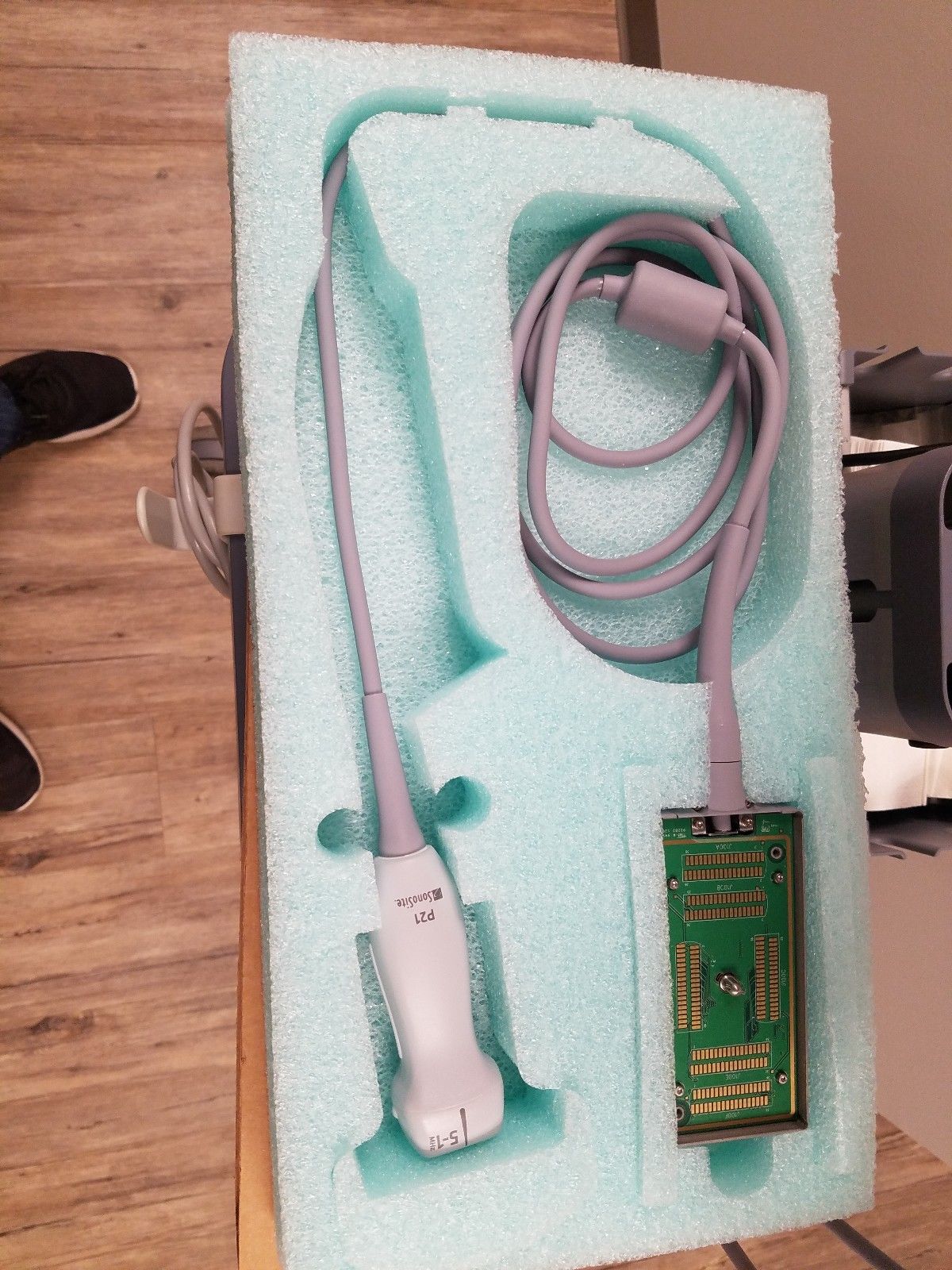 Sonosite Nanomaxx Portable Ultrasound with 2 Transducers and V-Universal stand DIAGNOSTIC ULTRASOUND MACHINES FOR SALE