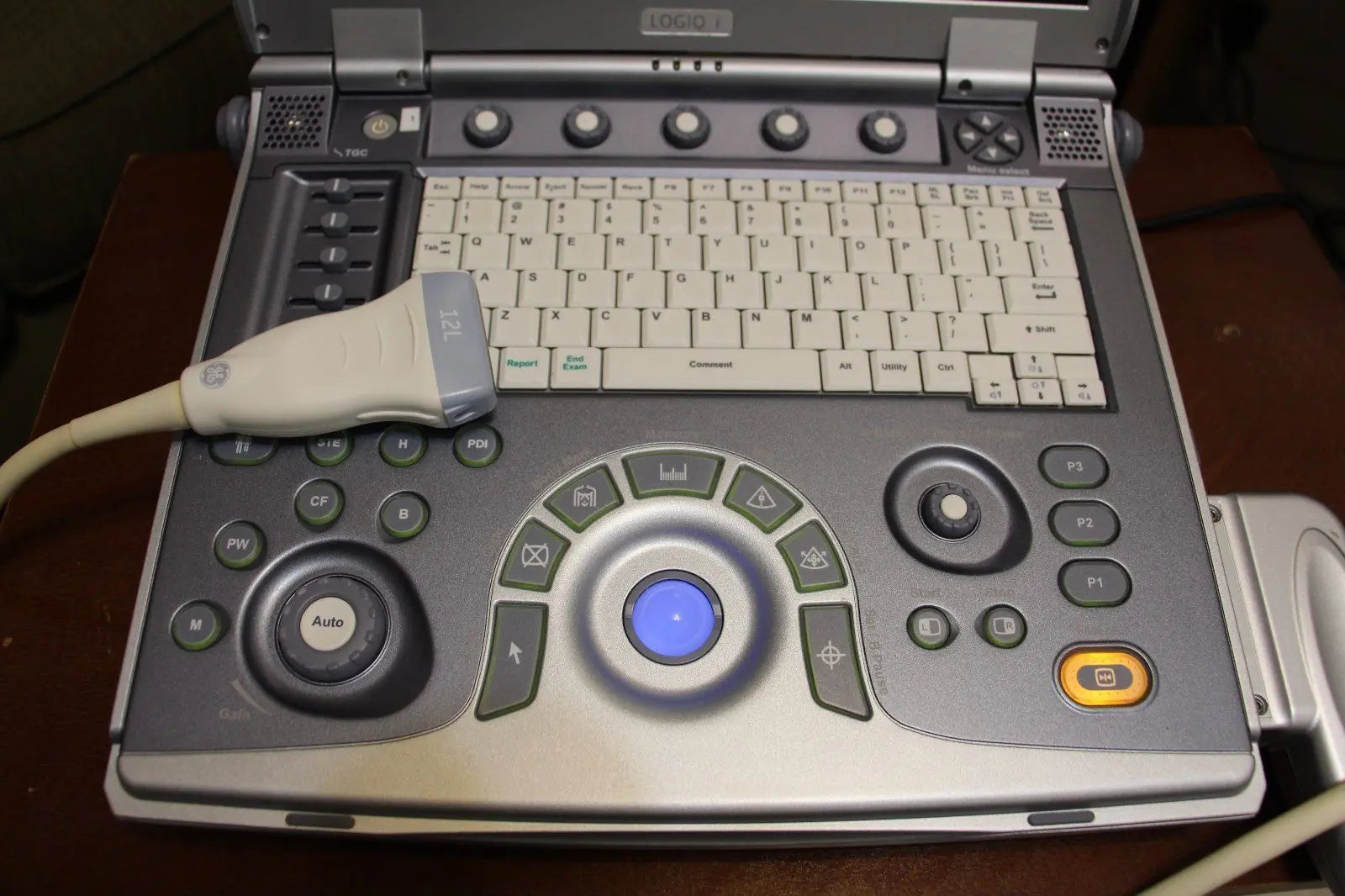 Portable Ultrasound Machine GE LOGIQ i 2007 with 2 Transducers DIAGNOSTIC ULTRASOUND MACHINES FOR SALE