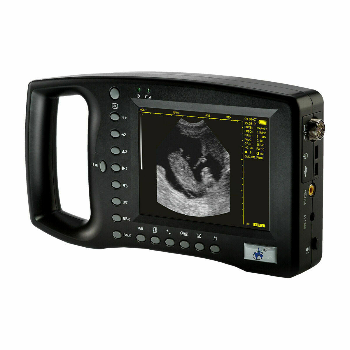 Demo Model Handheld Ultrasound Large Animals - WED-3100V with Rectal Probe DIAGNOSTIC ULTRASOUND MACHINES FOR SALE