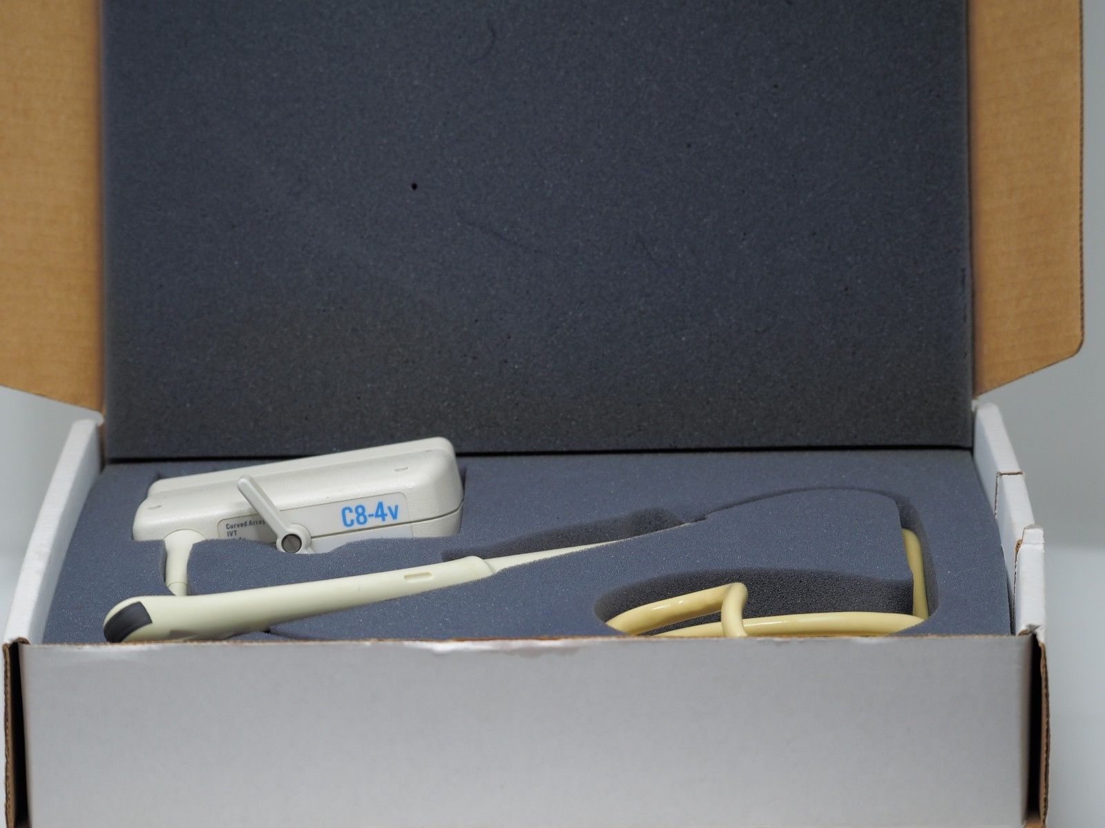 a box with a probe inside