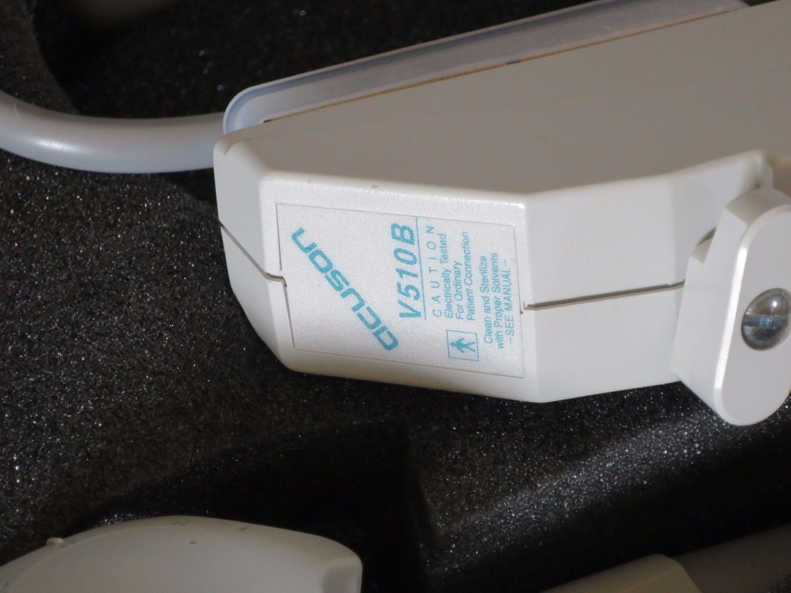 ACUSON V510B Ultrasound Transducer W/ Custom Lockable Case DIAGNOSTIC ULTRASOUND MACHINES FOR SALE