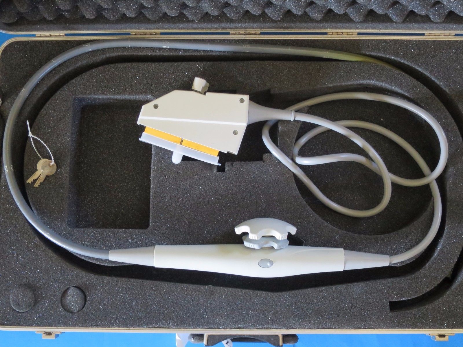 ACUSON V510B Ultrasound Transducer W/ Custom Lockable Case DIAGNOSTIC ULTRASOUND MACHINES FOR SALE