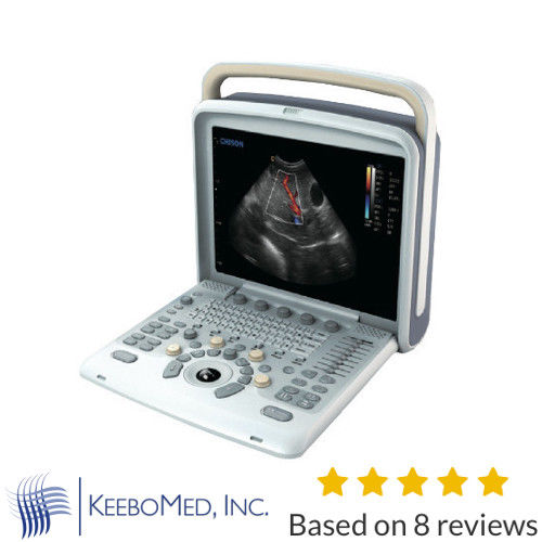 Color Doppler Ultrasound Chison Q5 with Trolley, and Linear Array Probe 5-10Mhz DIAGNOSTIC ULTRASOUND MACHINES FOR SALE