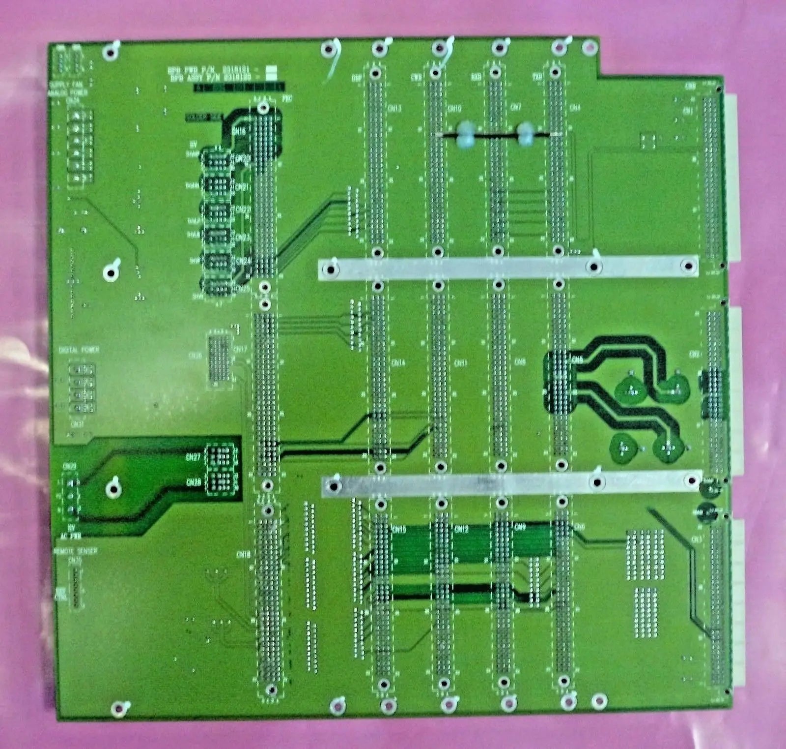 GE Logiq 3 Ultrasound Backplane Board (PN: 2318120-3) DIAGNOSTIC ULTRASOUND MACHINES FOR SALE