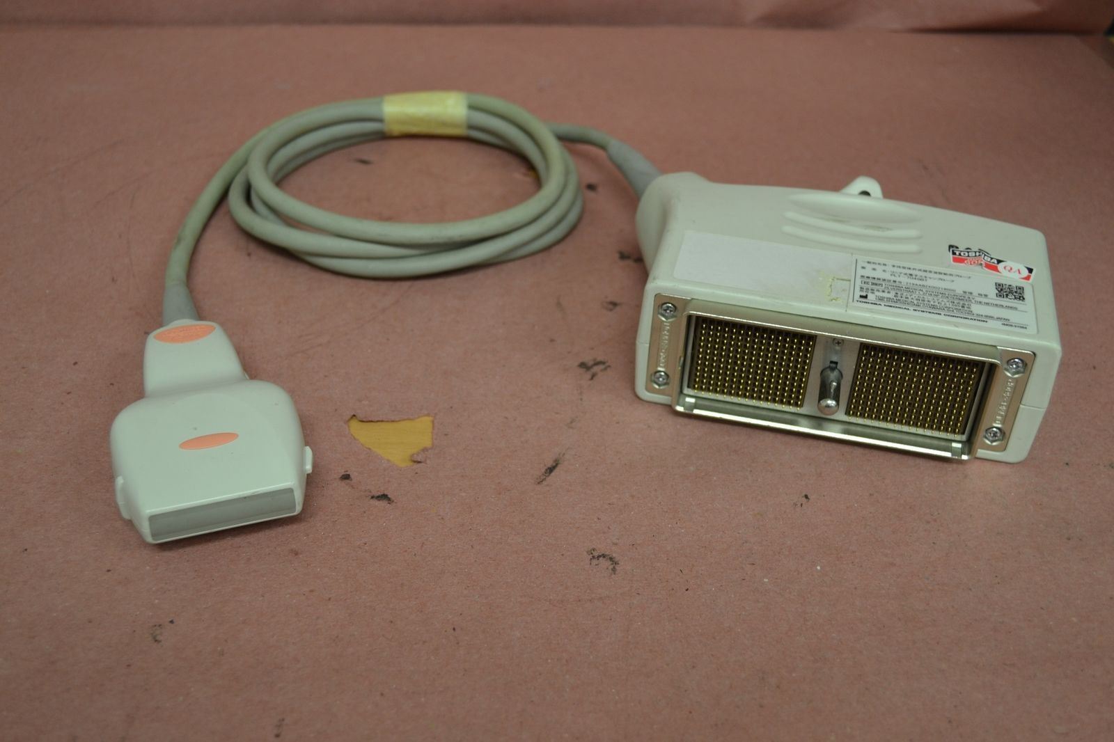 Toshiba Artida PLT-704SBT 11-4.8MHz Linear Ultrasound Transducer Probe J1627 DIAGNOSTIC ULTRASOUND MACHINES FOR SALE