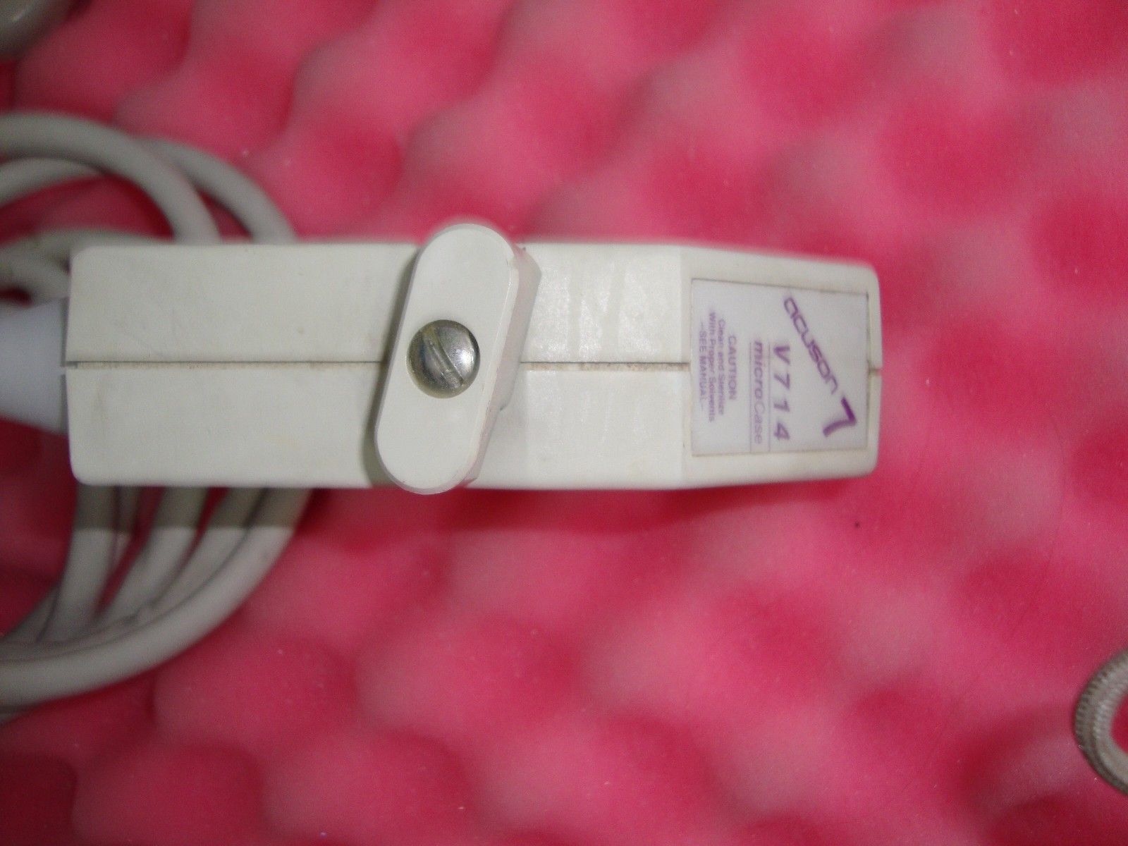 Acuson 7 MicroCase V714 Ultrasound Probe DIAGNOSTIC ULTRASOUND MACHINES FOR SALE