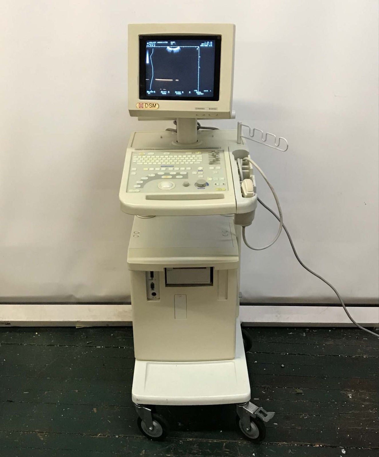Shimadzu DSM SDU-450XL Ultrasound w/ VA40R-035U Probe DIAGNOSTIC ULTRASOUND MACHINES FOR SALE