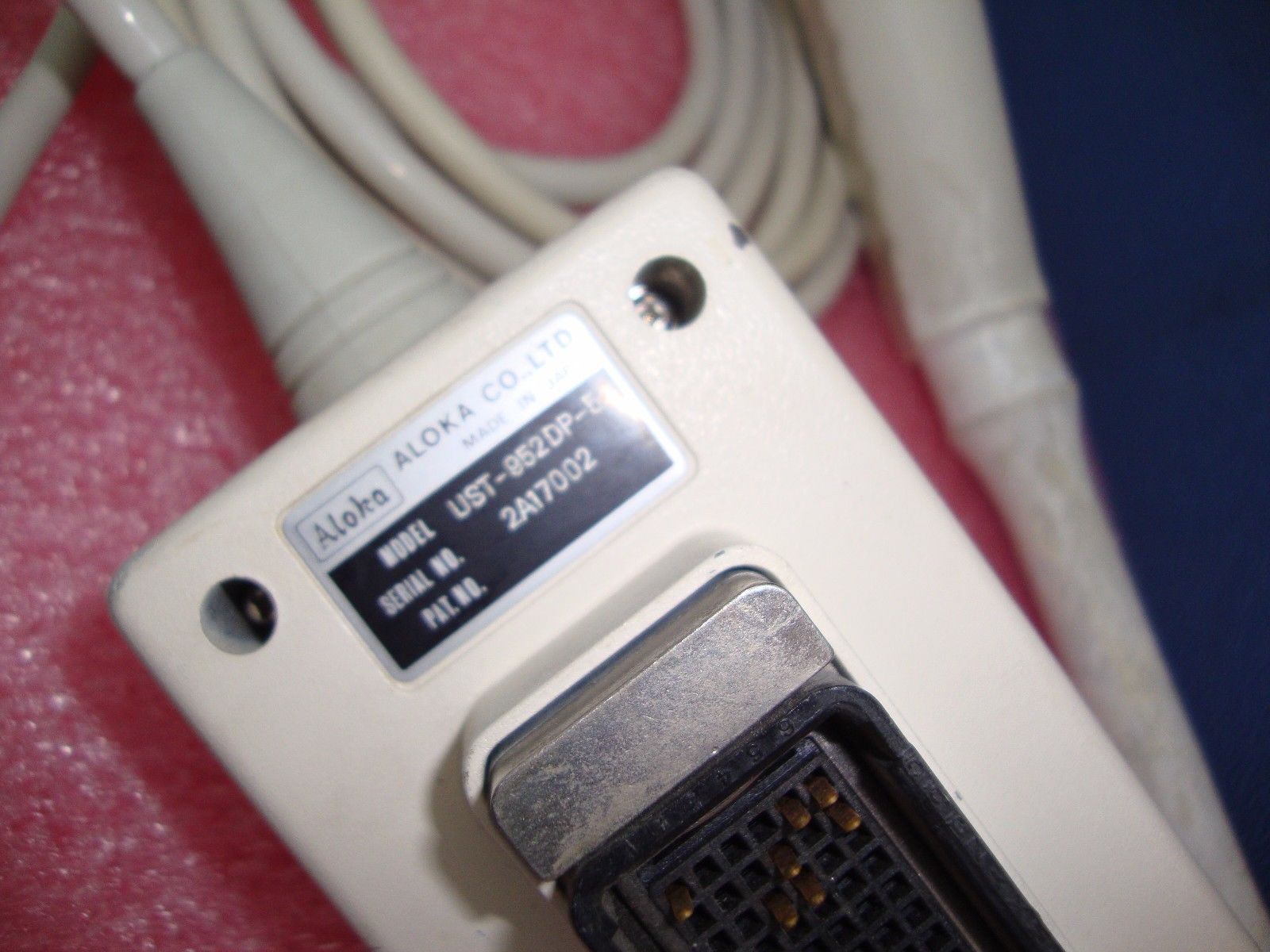 ALOKA UST-952DP-5 Ultrasound Probe 5 MHz DIAGNOSTIC ULTRASOUND MACHINES FOR SALE