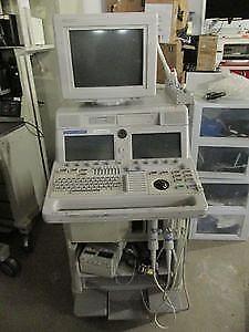 vertical shot of ultrasound