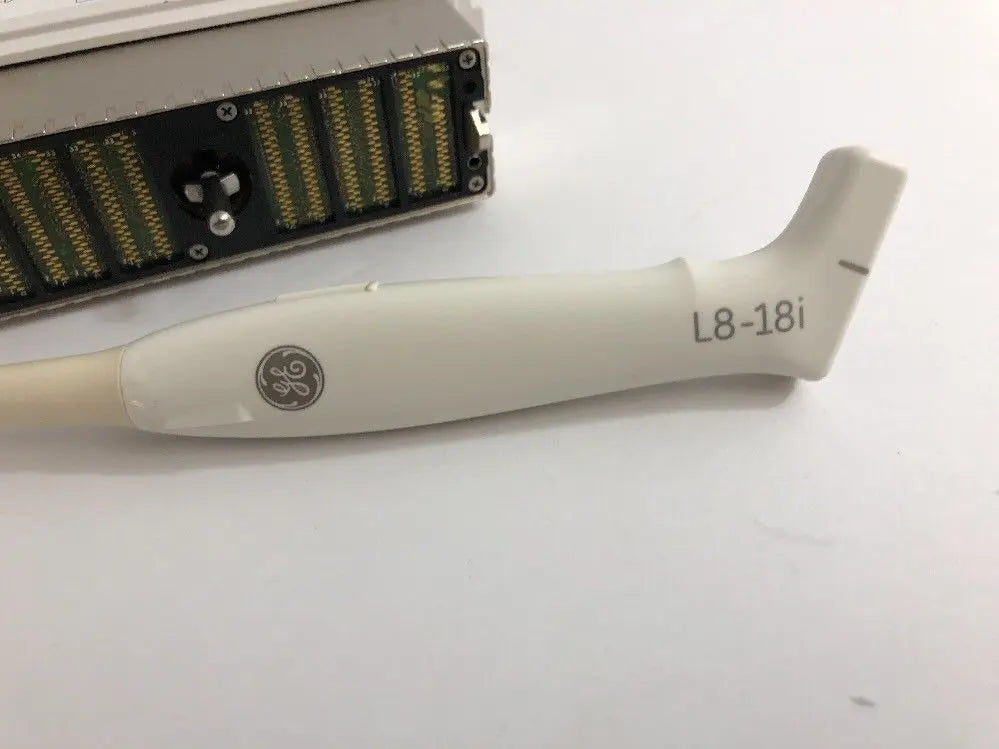 GE L8-18i-D Ultrasound Probe Transducer DOM March 2012 Demo Unit For Logiq E9 DIAGNOSTIC ULTRASOUND MACHINES FOR SALE