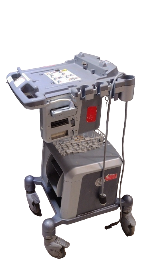 Cart Trolley for GE LogiQ E and I with Triple probe connector-Docking DIAGNOSTIC ULTRASOUND MACHINES FOR SALE