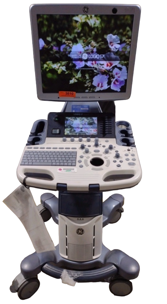 GE LOGIQ S7 EXPERT ULTRASOUND MACHINE (DOM: 4/2014) DIAGNOSTIC ULTRASOUND MACHINES FOR SALE