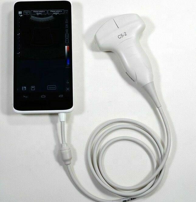 Veterinary Smart Phones Ultrasound with Convex Probe 2.5-5MHz for Animals DIAGNOSTIC ULTRASOUND MACHINES FOR SALE