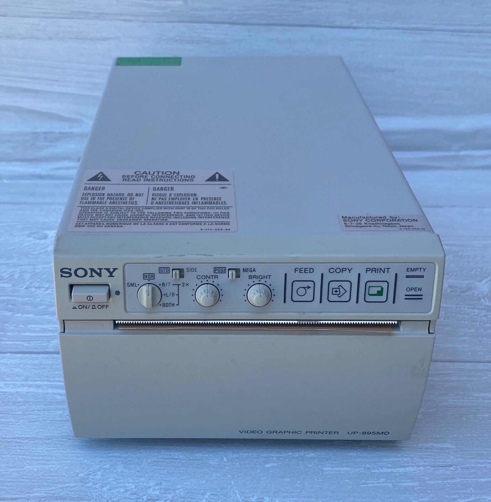 Sony UP-895MD Video Graphic analog Ultrasound Printer DIAGNOSTIC ULTRASOUND MACHINES FOR SALE