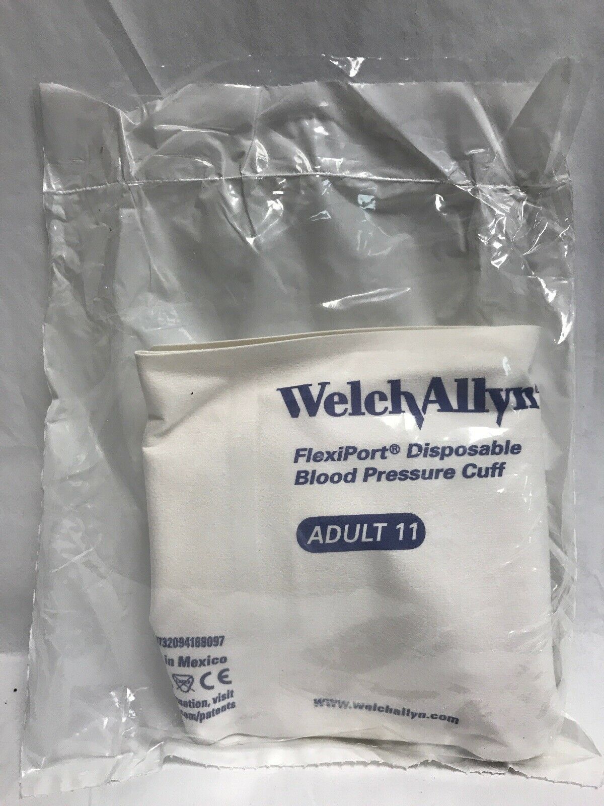 Welch Allyn FlexiPort Disposable BP Cuff, Adult 11, Lot of 1, Single (15KMD) DIAGNOSTIC ULTRASOUND MACHINES FOR SALE