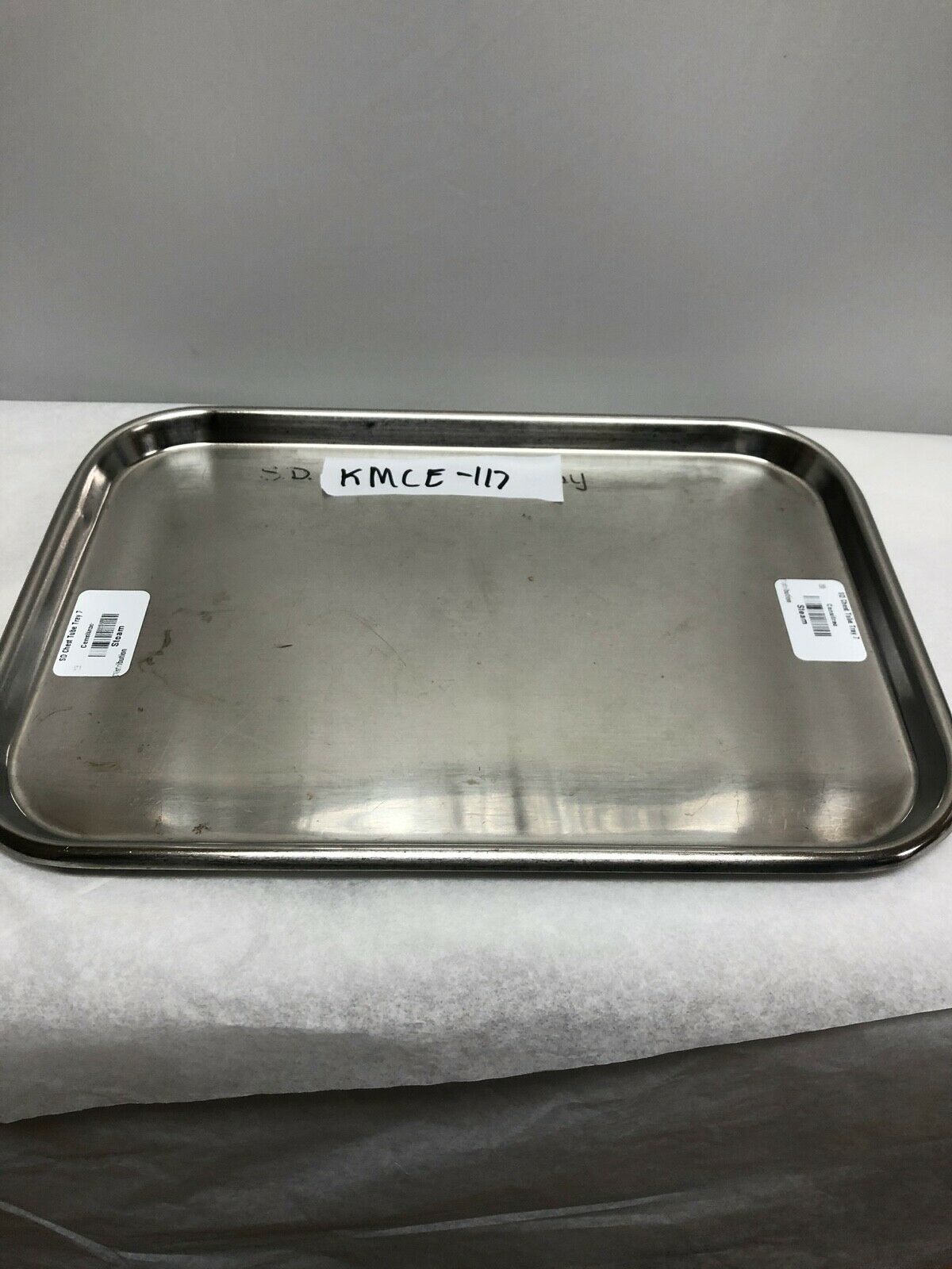 Vollrath 8015 Stainless Steel Tray | KMCE-117 DIAGNOSTIC ULTRASOUND MACHINES FOR SALE