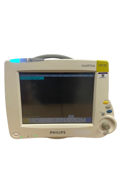 Philips IntelliVue MP30 Color Patient Monitor SN:DE62229667 REF:M8002A
