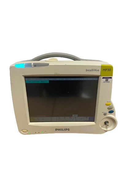 Philips IntelliVue MP30 Color Patient Monitor SN:DE62224659 REF:M8002A