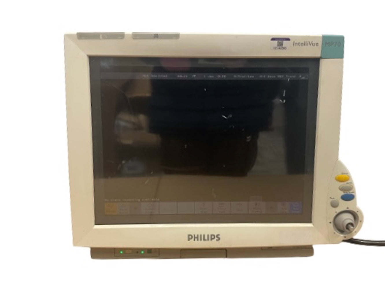 Philips IntelliVue MP70 Patient Monitor SN:DE61747010 REF:M8007A