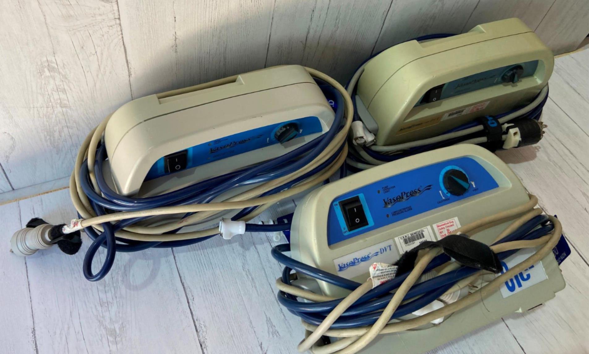 VasoPress DVT Infusion Pump lot of 3 DIAGNOSTIC ULTRASOUND MACHINES FOR SALE