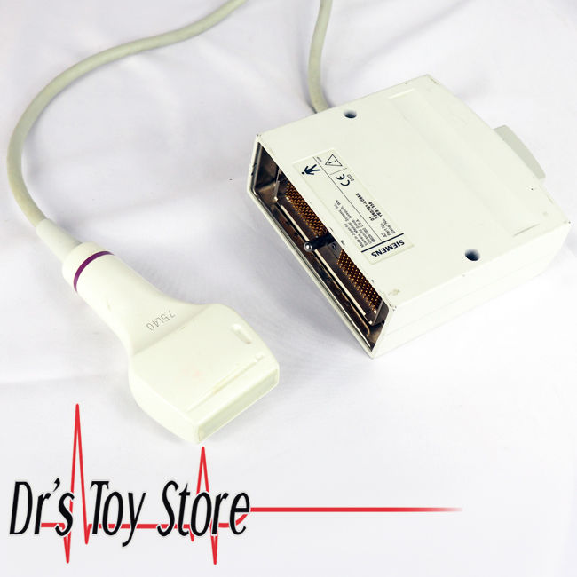 Siemens 7.5L40 Linear Array Transducer 7.5MHz Probe Ultrasound DIAGNOSTIC ULTRASOUND MACHINES FOR SALE