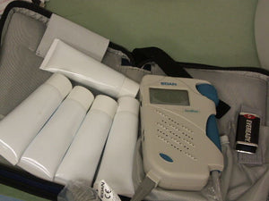 Sonotrax basic  fetal  Doppler PROFESSIONAL SETTING (2 PROBES , 3MHZ AND 2MHZ)